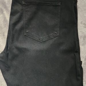 PAIGE Men's Dark Black Jeans